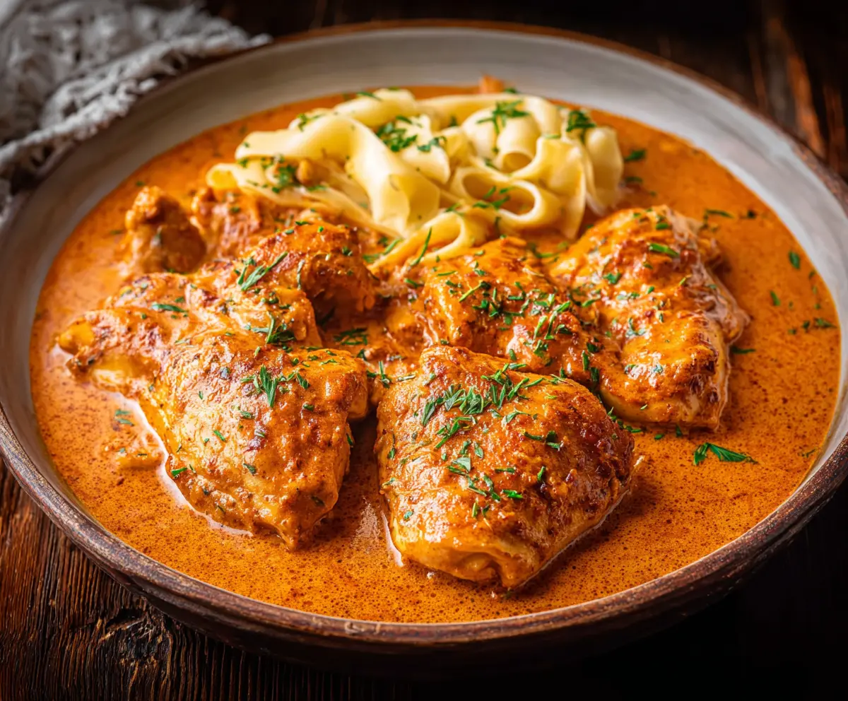 Easy Chicken Paprikash Recipe