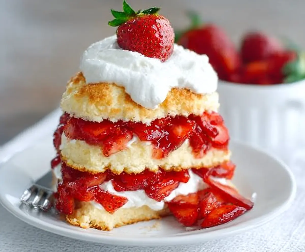 Easy Classic Strawberry Shortcake