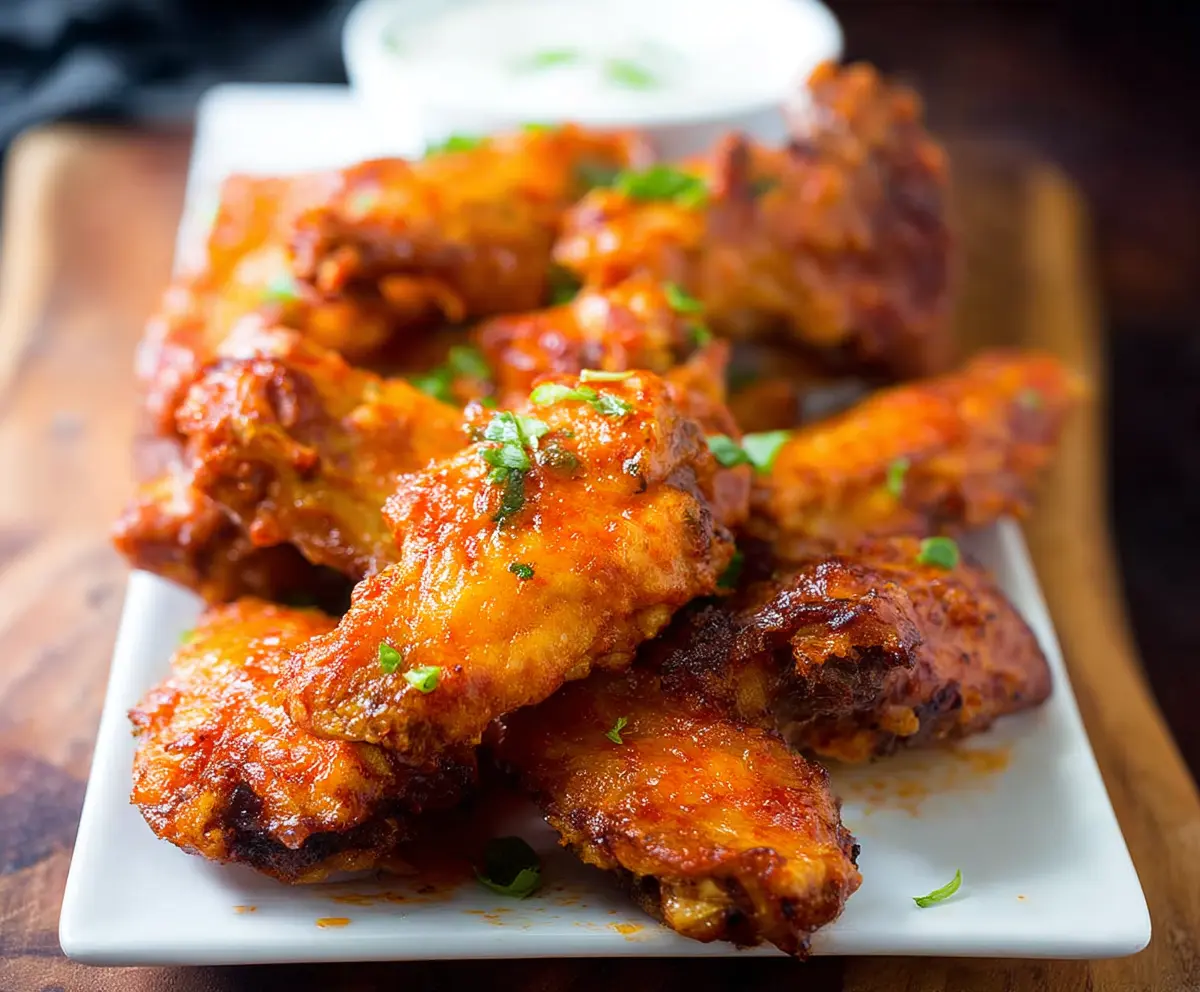 Easy Crispy Buffalo Wings Recipe