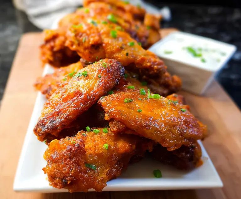 Crispy Buffalo Chicken Wings