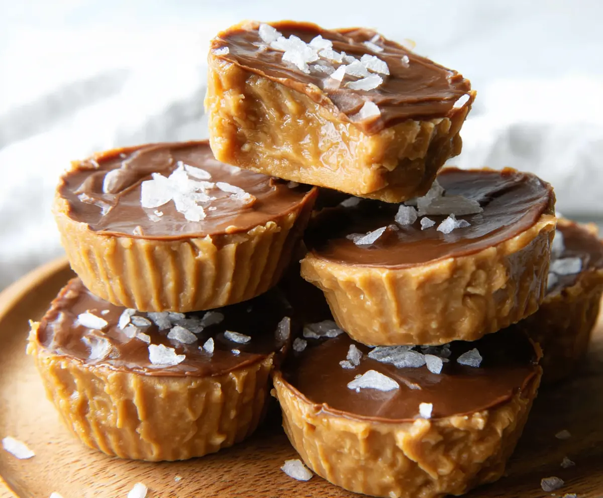 Easy Healthy 3-Ingredient Peanut Butter Cups