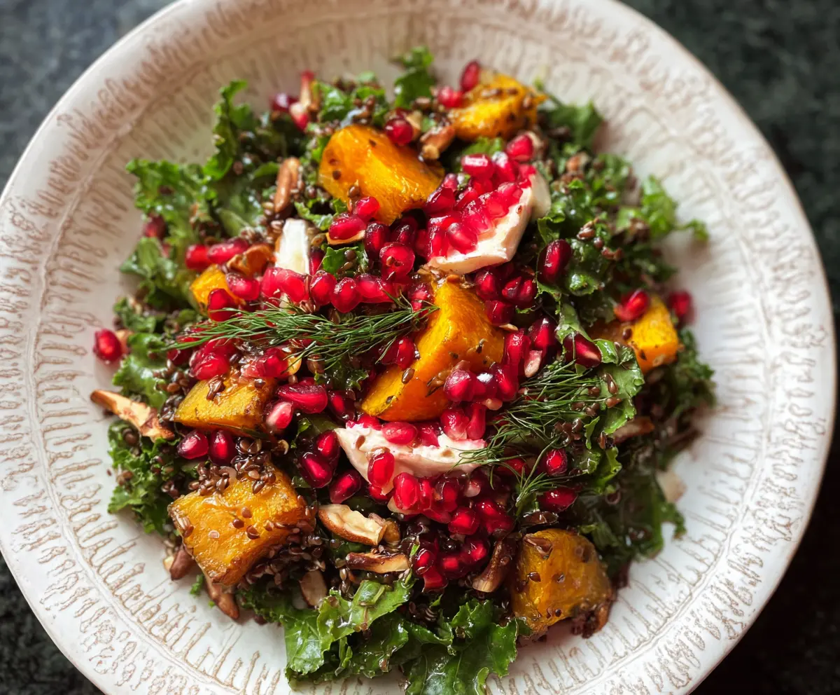 Fresh Healthy Winter Pomegranate Salad