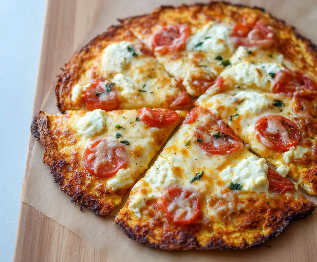 High Protein Cottage Cheese Pizza Recipe