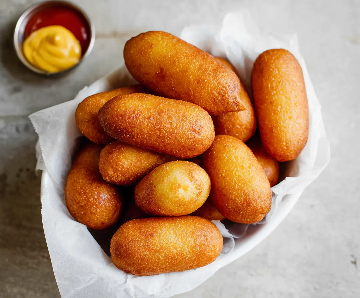 Easy Mini Corn Dogs Recipe