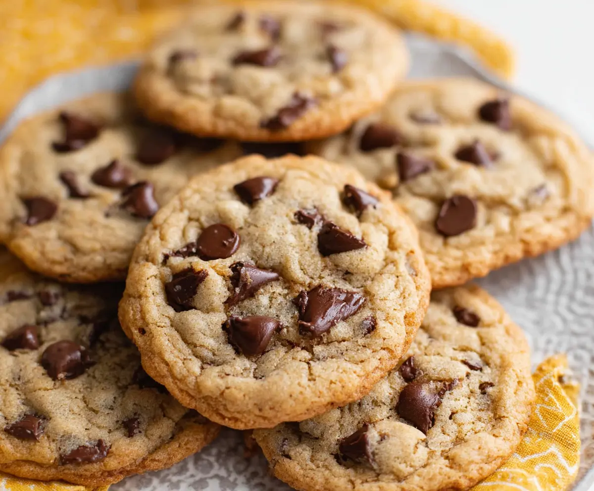 Easy Sourdough Discard Chocolate Chip Cookies
