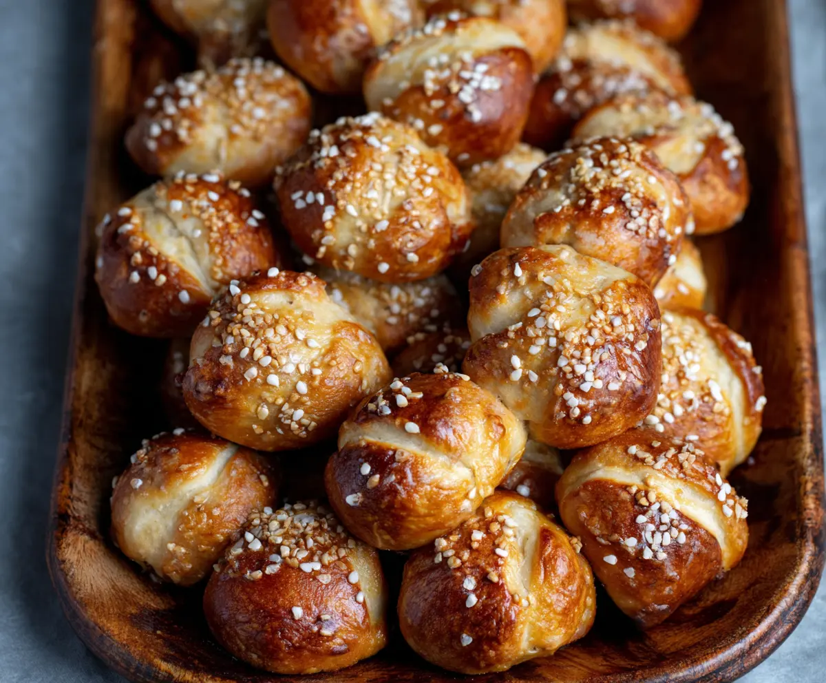 Easy Sourdough Pretzel Bites Recipe