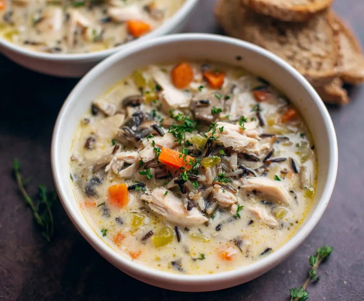 Hearty Turkey Wild Rice Soup Recipe