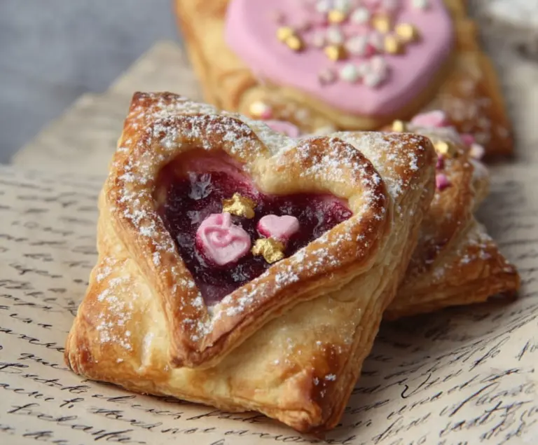 Valentines Love Letter Pastries