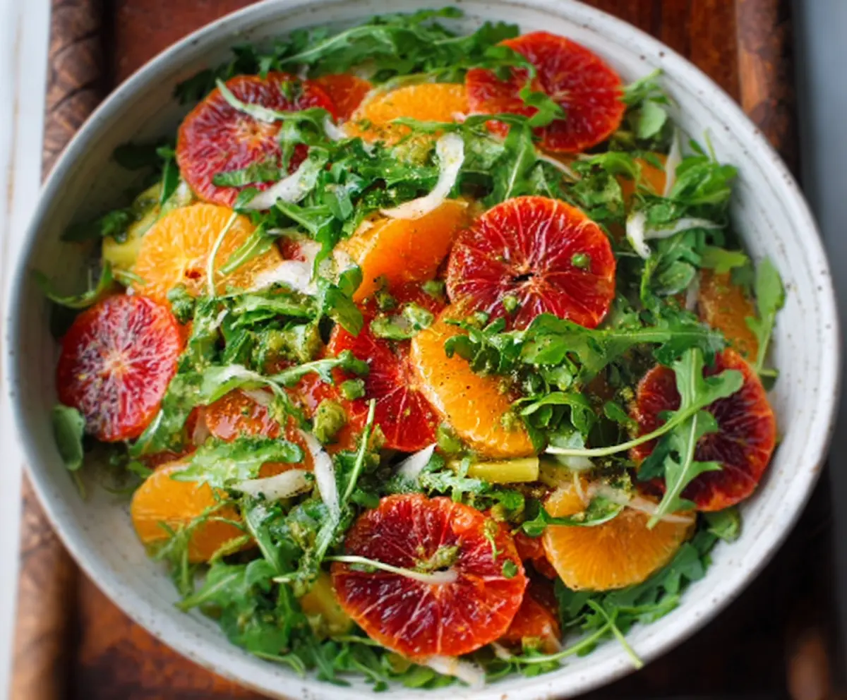 Fresh Winter Citrus & Arugula Salad