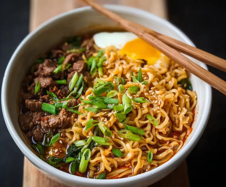 Beef Ramen Noodles