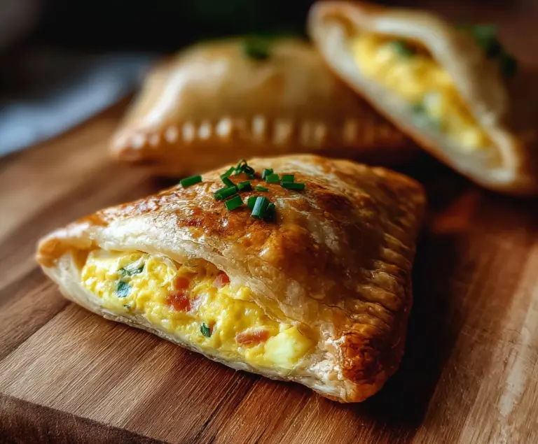 Breakfast Pockets Using Sourdough Discard