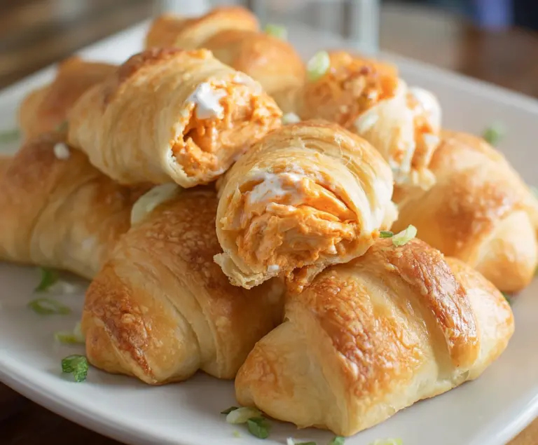 Buffalo Chicken Crescent Rolls