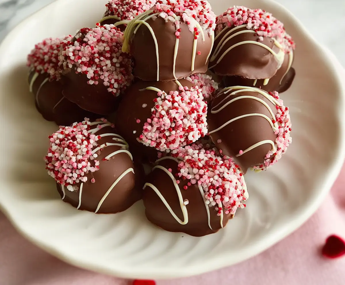 Easy Chocolate-Covered Strawberry Buttercreams