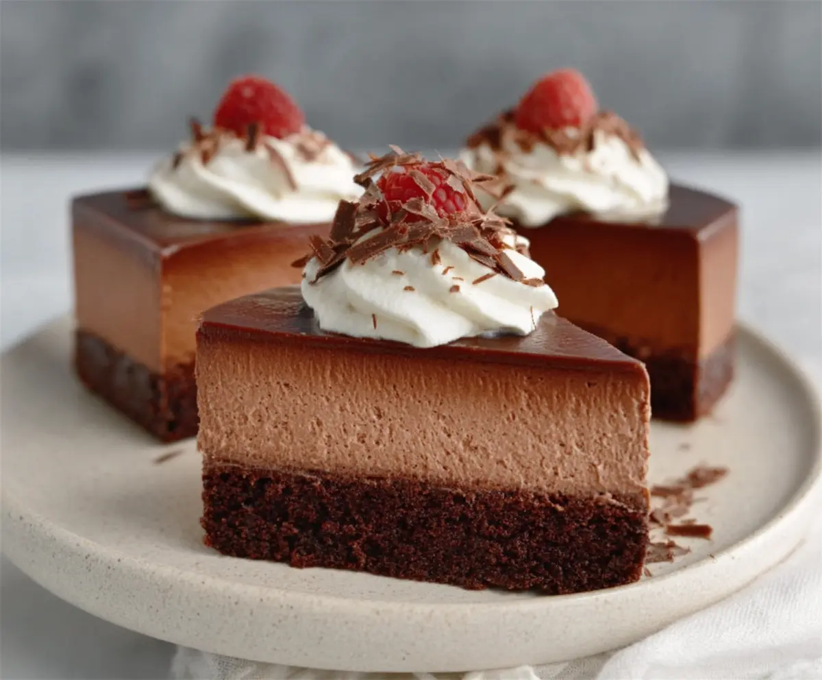 Rich Chocolate Mousse Brownies Recipe