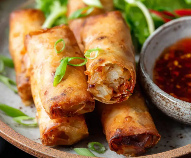 Crispy Air Fryer Spring Rolls