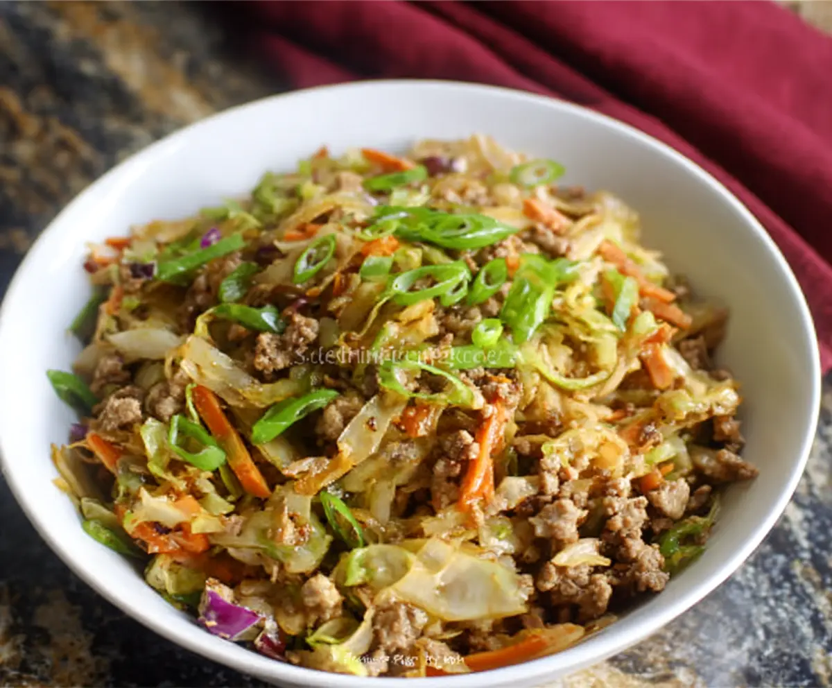 Easy Egg Roll in a Bowl Recipe