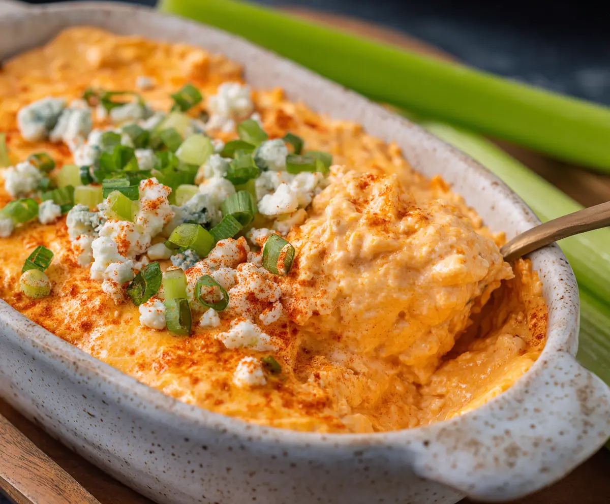 Easy Frank’s RedHot Buffalo Chicken Dip
