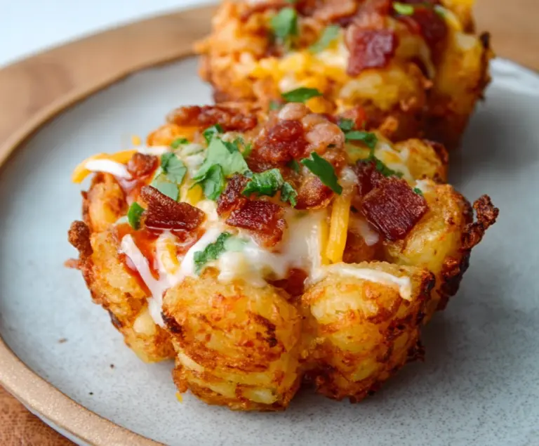 Loaded Tater Tot Cup