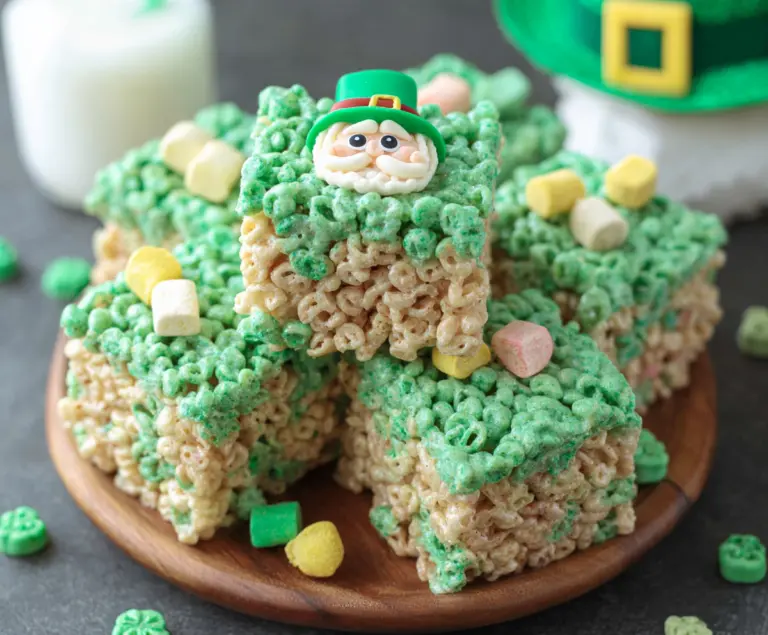 Lucky Leprechaun Rice Krispie Treats