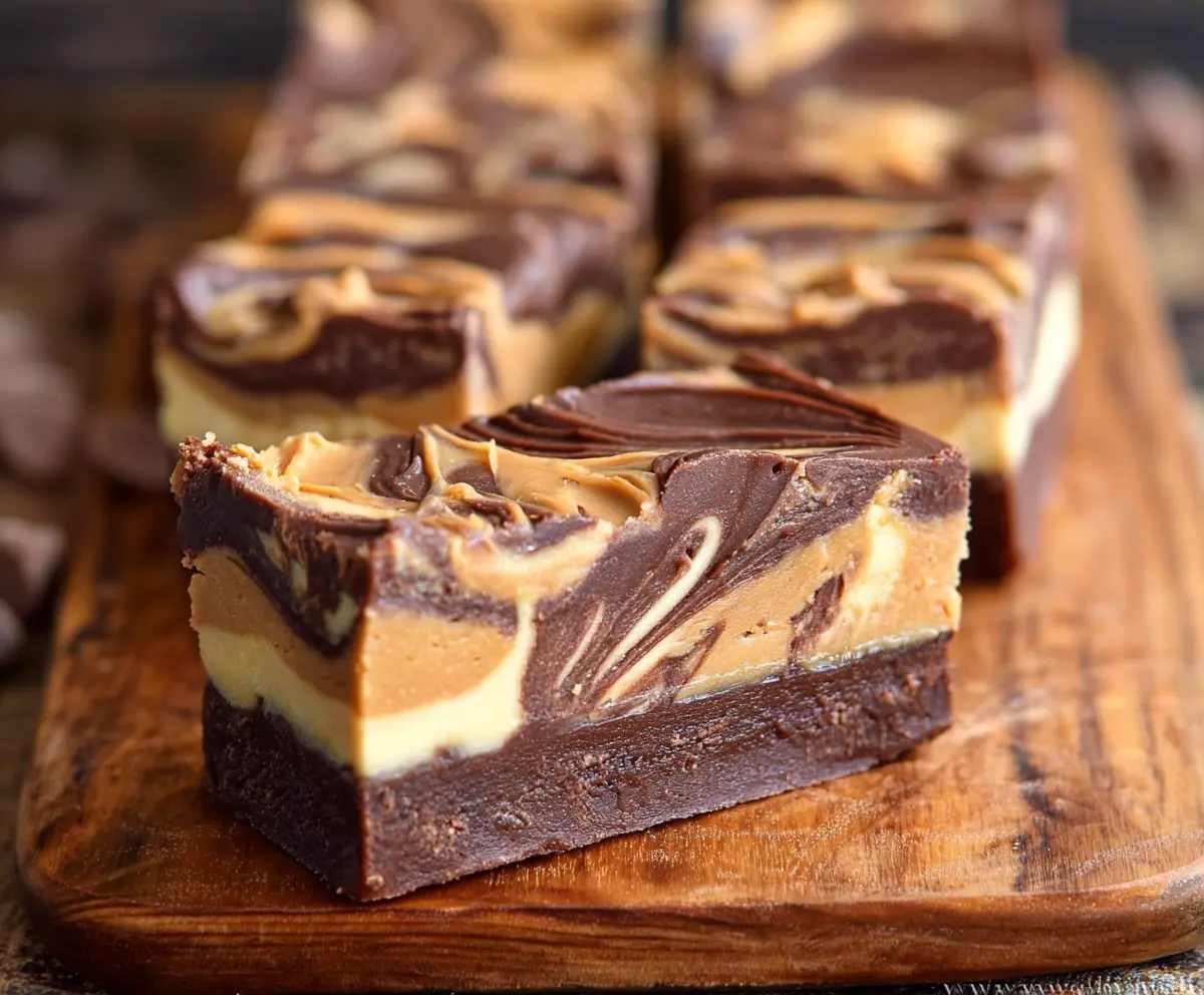 Easy Peanut Butter Cup Cheesecake Fudge