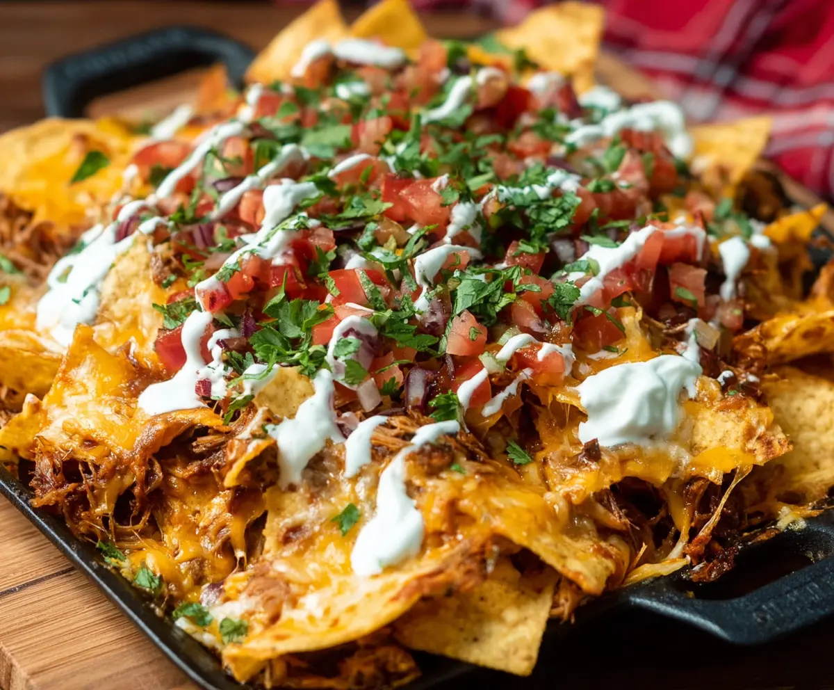 Loaded Pulled Pork Nacho Supreme