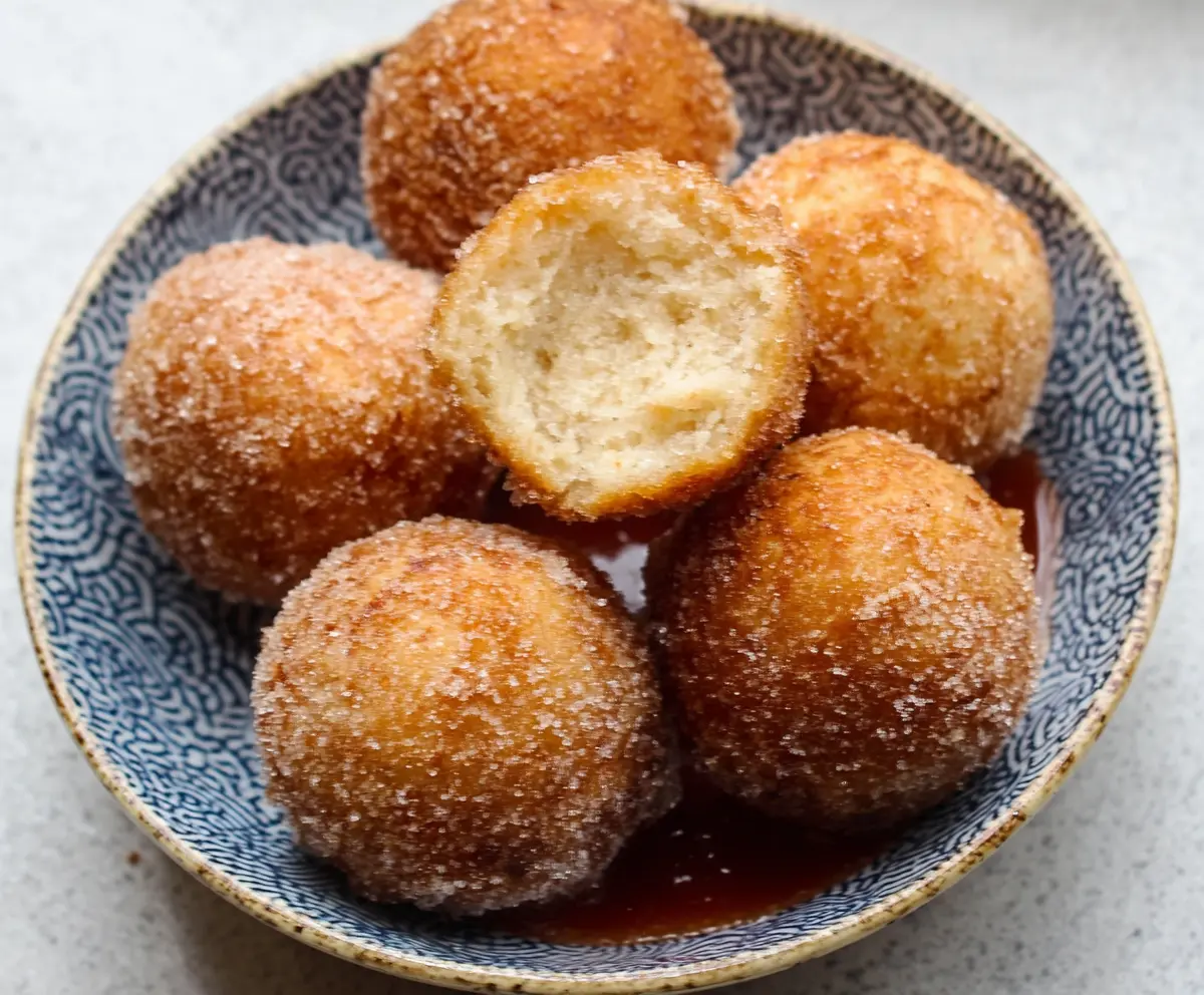 Crunchy Tofu Donut Balls Recipe