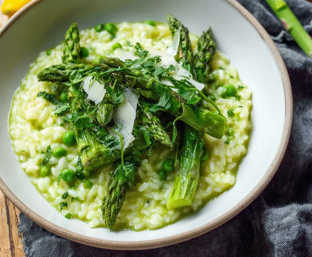 Creamy Asparagus Risotto Recipe