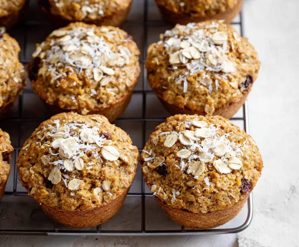 Banana Oatmeal Muffins