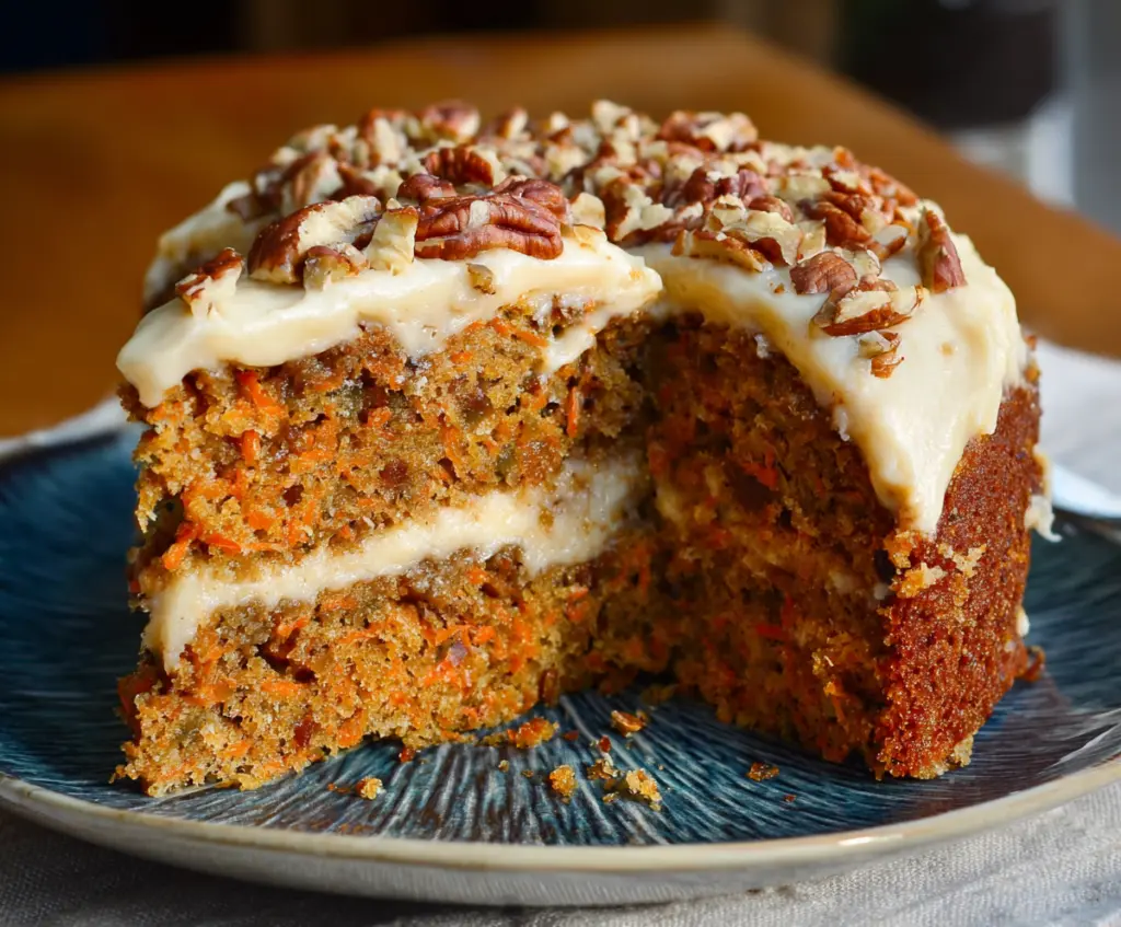 Carrot Cake with Cream Cheese Frosting