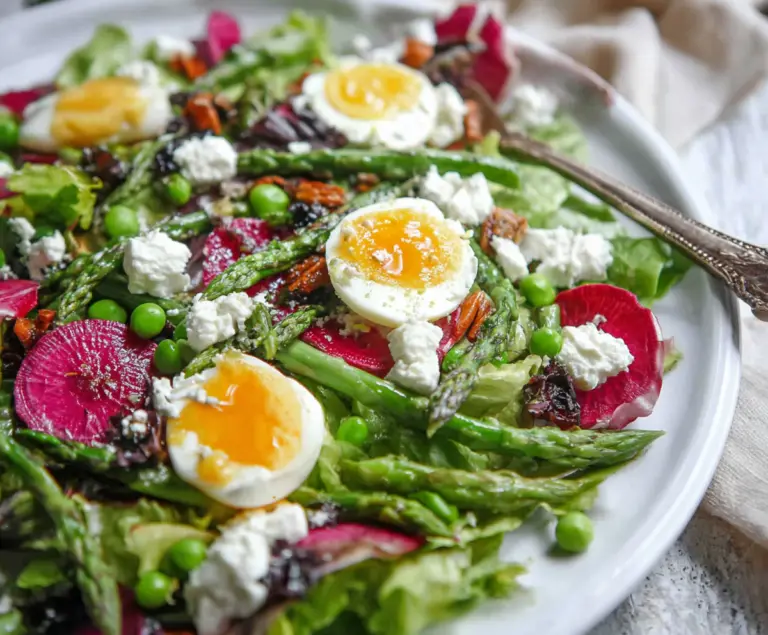 Easter Spring Salad with Goat Cheese