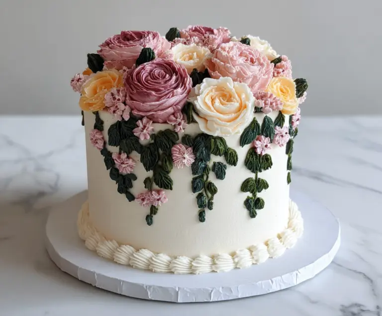 floral cake