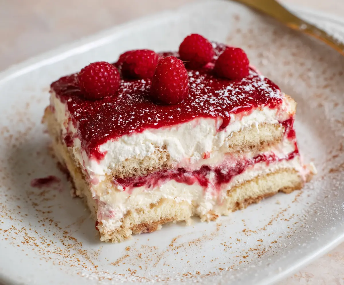 Fresh Raspberry Tiramisu Recipe