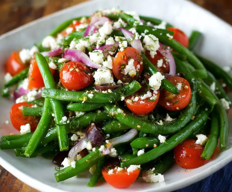 Green Bean and Feta Salad