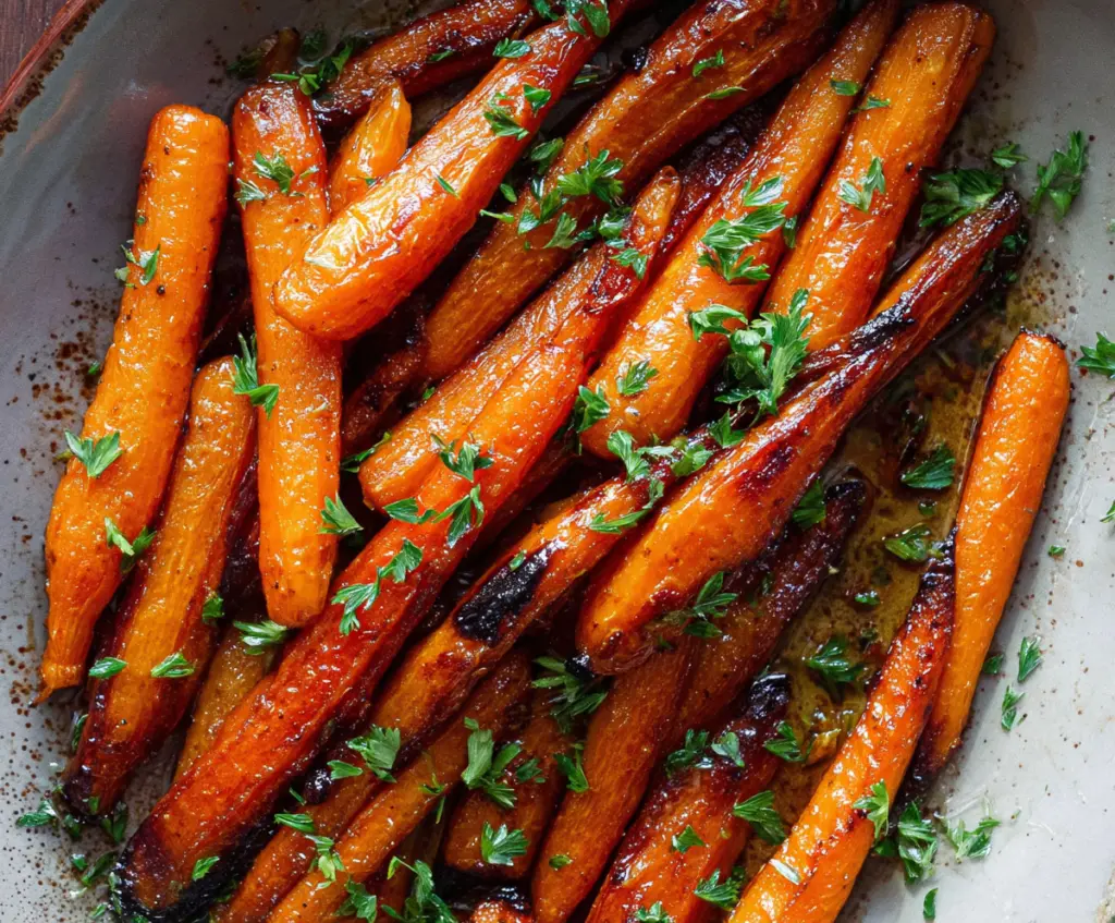 Honey Glazed Roasted Carrots