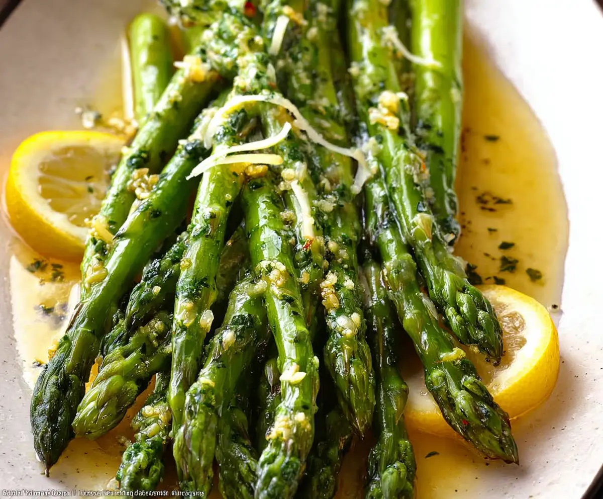 Easy Lemon Butter Asparagus Recipe