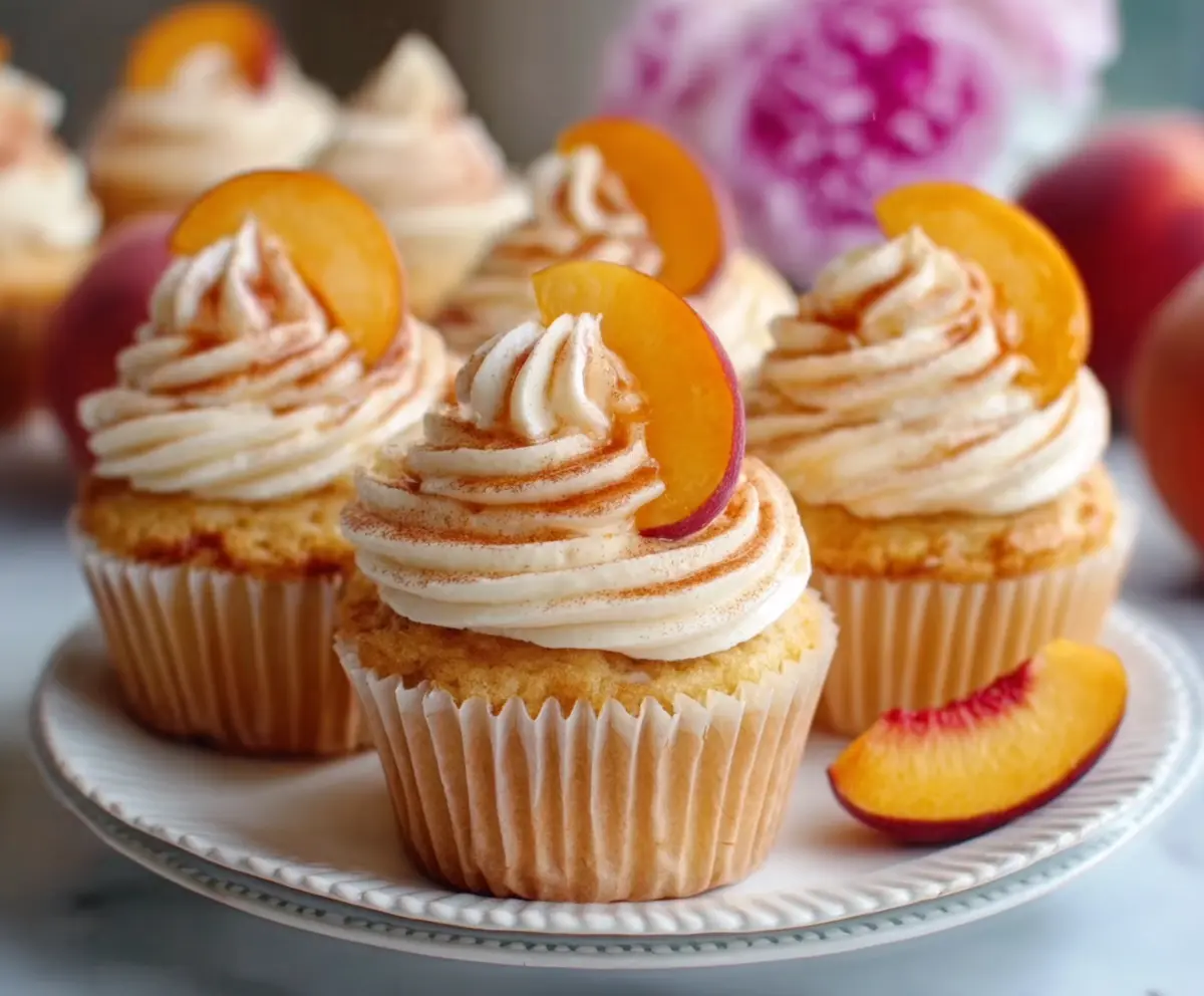 Peach Bellini Cupcakes Recipe