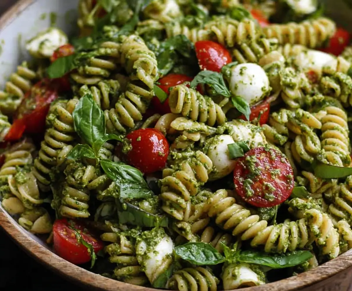 Easy Pesto Pasta Salad Recipe