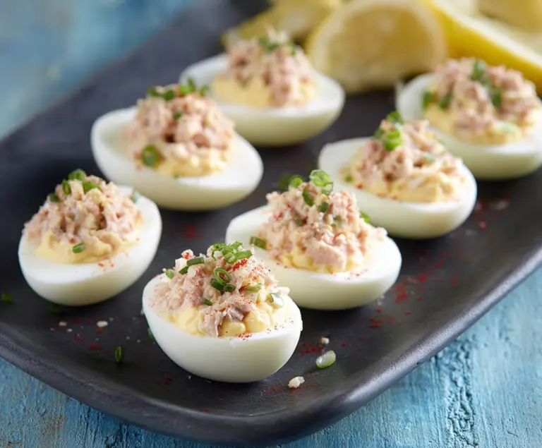 Tuna Deviled Eggs