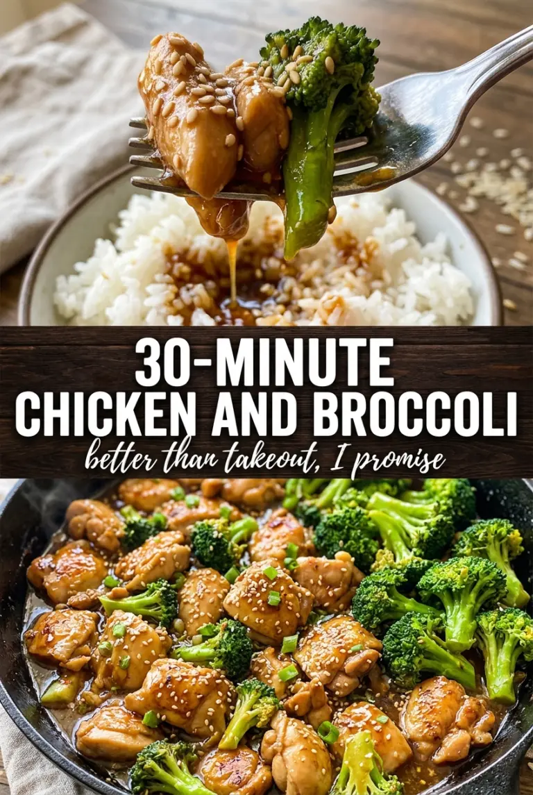 30-Minute Chicken and Broccoli