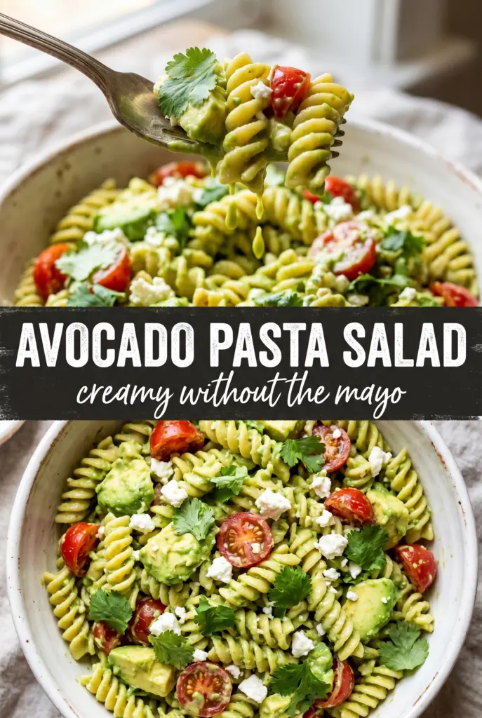 Avocado Pasta Salad