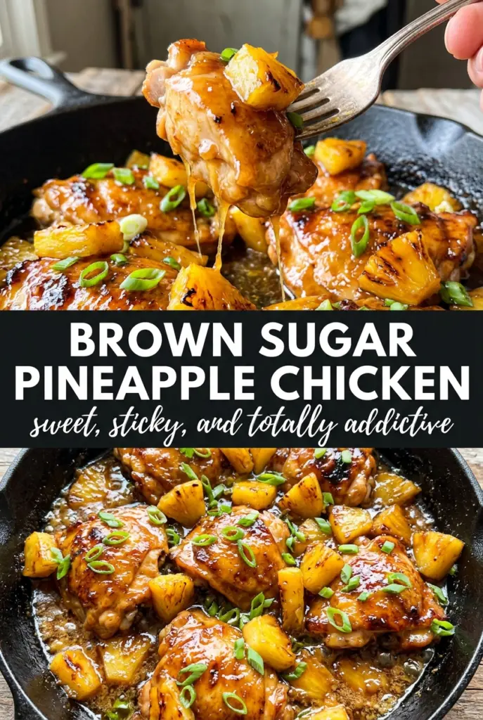 Brown Sugar Pineapple Chicken