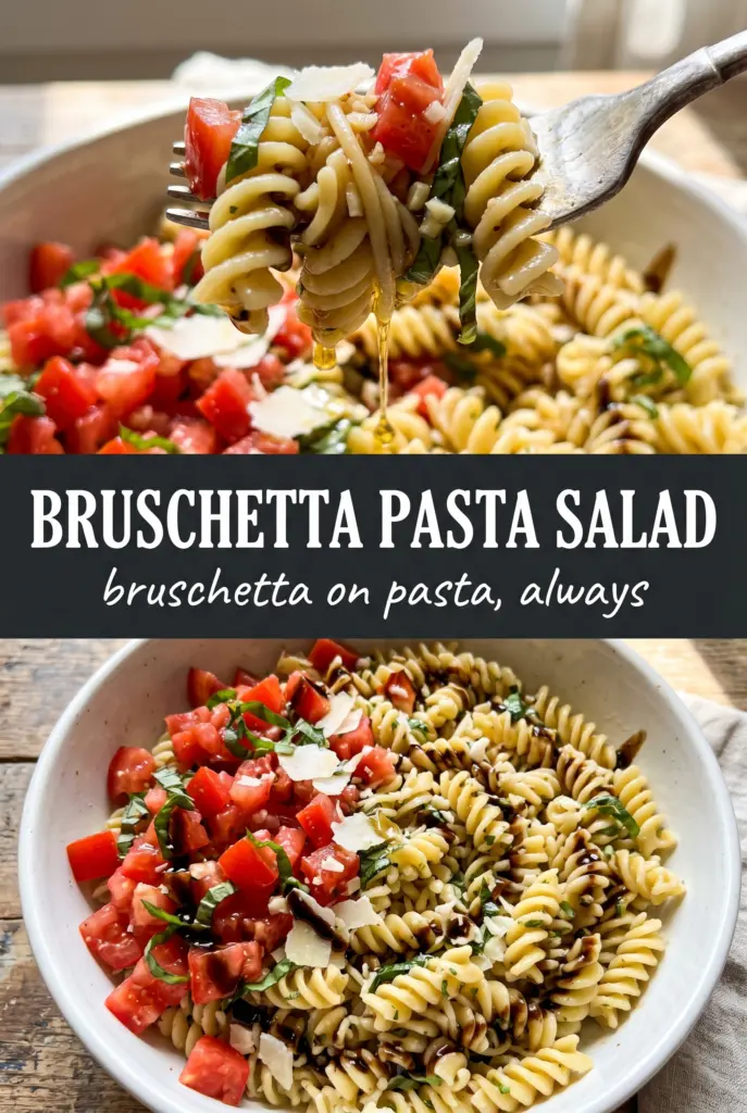 Bruschetta Pasta Salad