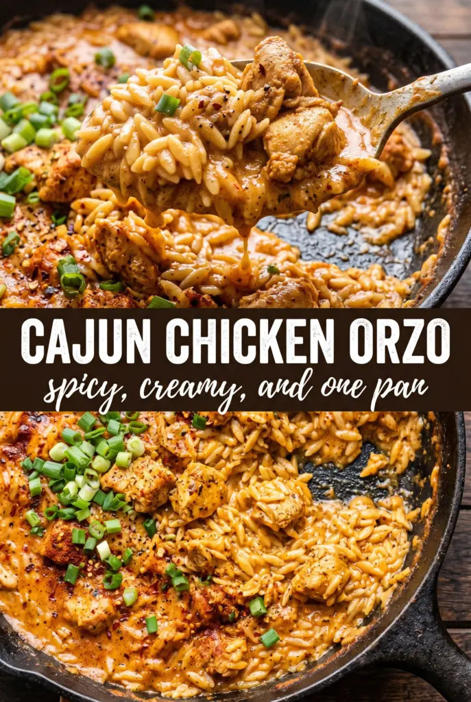 Cajun Chicken Orzo