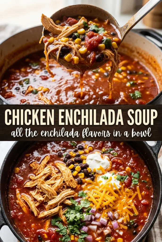 Chicken Enchilada Soup