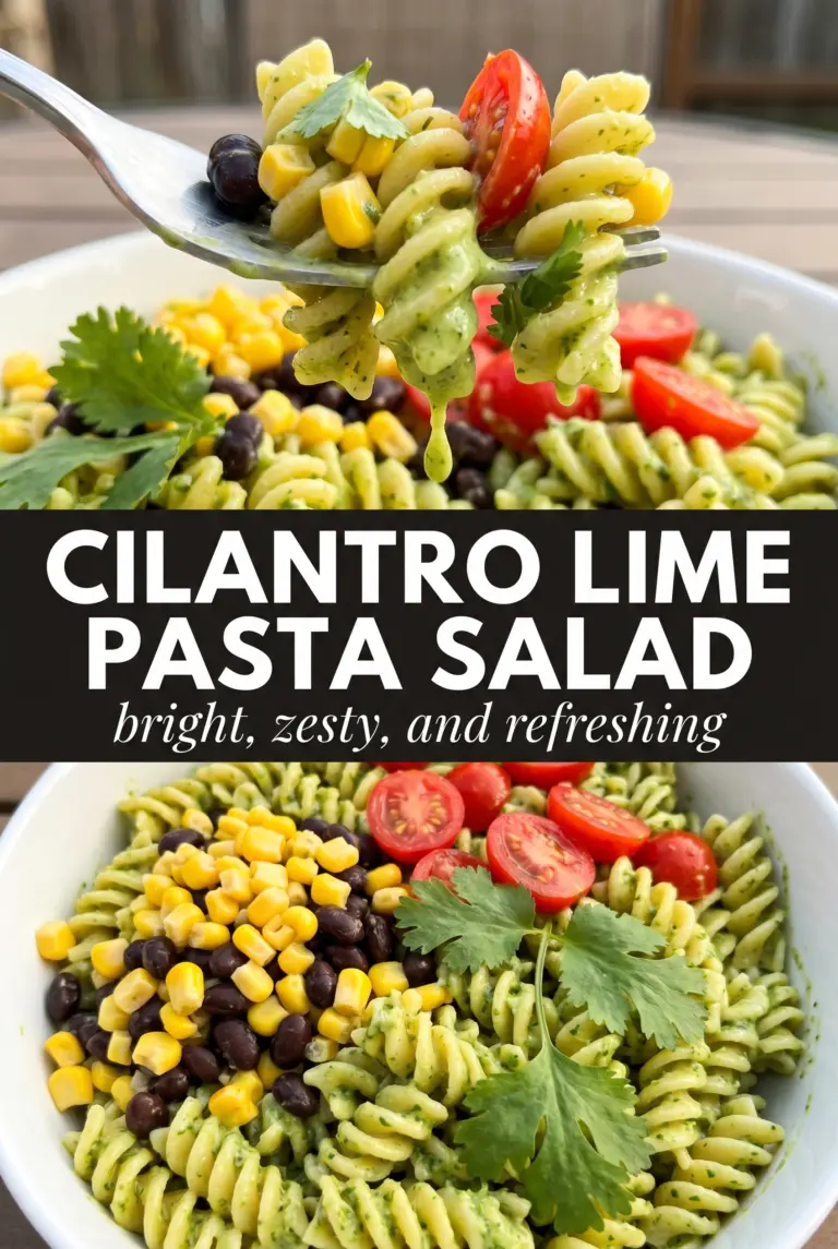 Cilantro Lime Pasta Salad