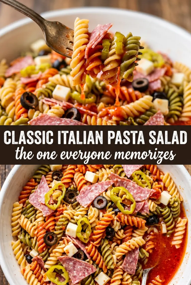 Classic Italian Pasta Salad