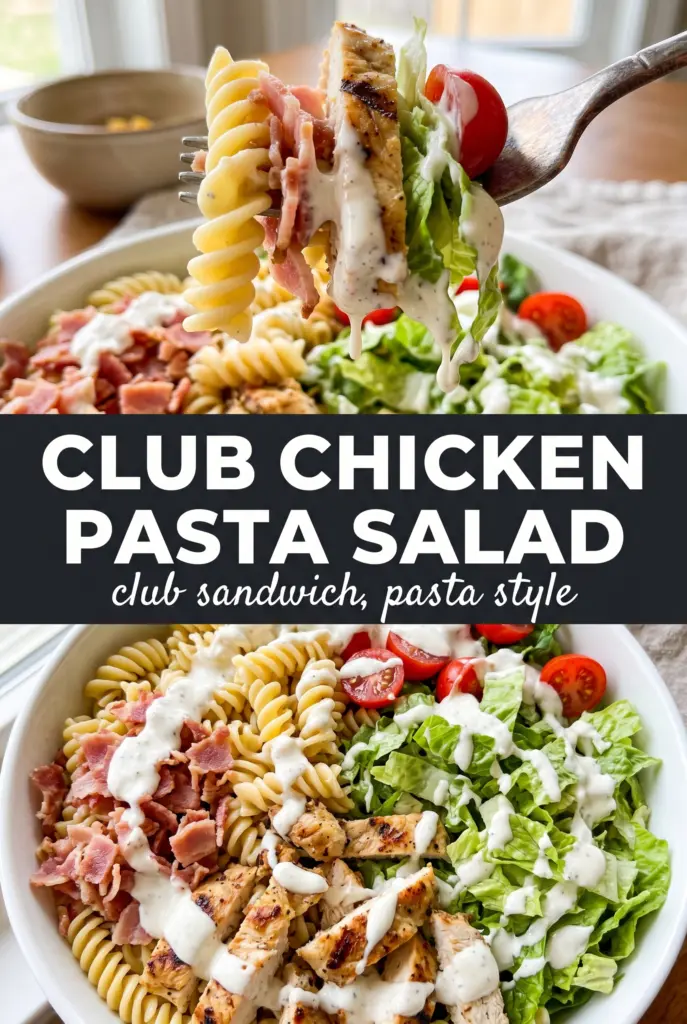Club Chicken Pasta Salad