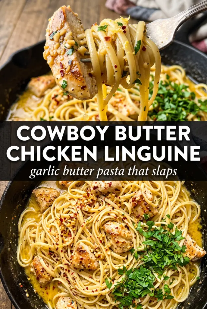 Cowboy Butter Chicken Linguine