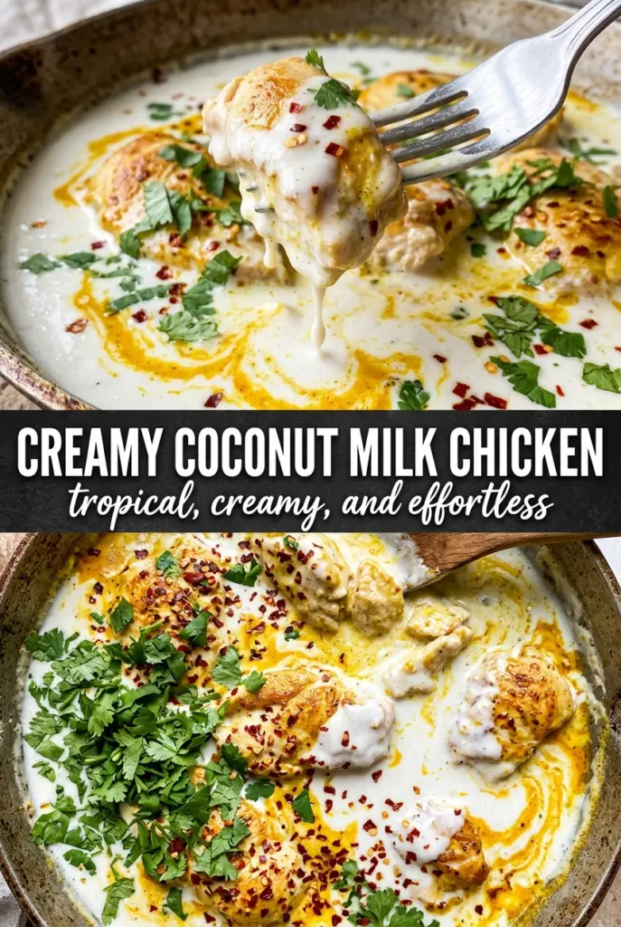 Creamy Coconut Milk Chicken