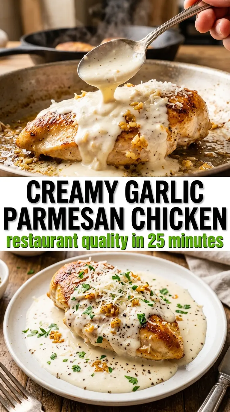 Baked chicken breasts with sauce and herbs